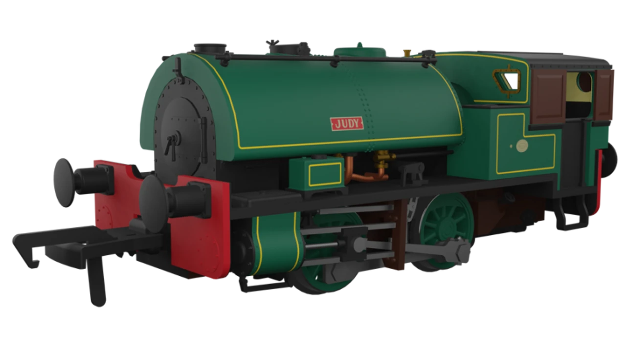 Rapido Trains OO Gauge Port Of Par Bagnall’s In Special Presentation Box Twin Pack - Lined Dark Green DCC Sound 968501 2 Rapido Trains OO Gauge Port Of Par Bagnall’s In Special Presentation Box Twin Pack - Lined Dark Green DCC Sound 968501 - Image 2