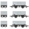 Accurascale OO Gauge 16T Mineral Wagon Triple Pack - BR Pre TOPS Coal Model Railway Wagon ACC1022