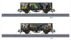 Marklin HO Gauge Start Up Superheroes Batman Wagon W/Collectable Figure 44826