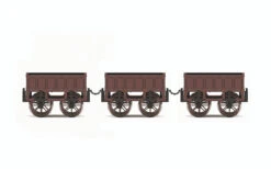 Hornby OO Gauge L&MR Coal Wagon Pack R60164