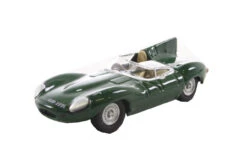 Oxford Diecast OO Gauge Jaguar D Type Green 1/76 Model Car 76DTYP004