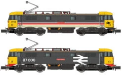 Dapol N Gauge Class 87 Twin Pack 87006 'City Of Glasgow' & 87012 'Couer De Lyon' Model Railway Electric Locomotive DCC Fitted 2D-087-007D