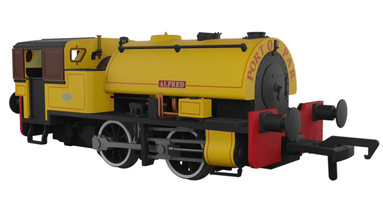 Rapido Trains OO Gauge Port Of Par Bagnall - Alfred In Port Of Par Yellow (As Preserved) DCC Ready 968004 2 Rapido Trains OO Gauge Port Of Par Bagnall - Alfred In Port Of Par Yellow (As Preserved) DCC Ready 968004 - Image 2