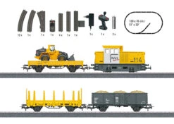 Marklin Start Up HO Gauge Start Up Construction Site Diesel Freight Starter Set(~AC) 29188