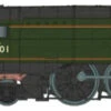 Dapol N Gauge West Country Class 34001' Exeter' BR Green Early Crest Steam Locomotive 2S-034-006