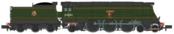 Dapol N Gauge West Country Class 34001' Exeter' BR Green Early Crest Steam Locomotive 2S-034-006