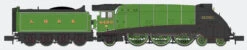 Dapol N Gauge LNER A4 Valanced 4-6-24485 'Kestrel' LNER Apple Green DCC Ready Model Railway Steam Locomotive 2S-008-019