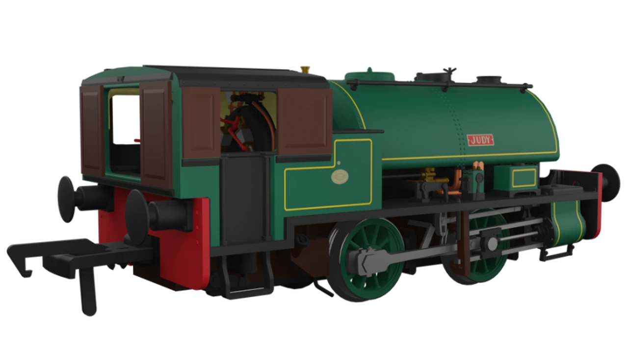 Rapido Trains OO Gauge Port Of Par Bagnall’s In Special Presentation Box Twin Pack - Lined Dark Green DCC Sound 968501 4 Rapido Trains OO Gauge Port Of Par Bagnall’s In Special Presentation Box Twin Pack - Lined Dark Green DCC Sound 968501 - Image 4