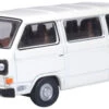 Oxford Diecast 1/76 VW T25 Bus Pastel White Model Car 76T25010