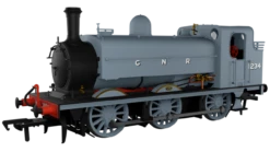 Rapido Trains UK OO Gauge GNR J13 No.1234 GNR Grey DCC Ready 958002