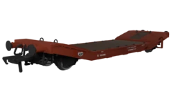 Rapido Trains OO Gauge 25t Lowmac ZXQ Wagon BR Bauxite Model Railway Wagon 929007