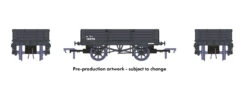 Rapido Trains OO Gauge GWR Dia/O21 Open Wagon No.W14076 (BR Lettering) 925008