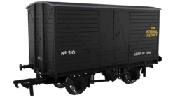 Rapido OO Gauge LNWR D88 Van - Internal User No 510 (Dockyard) Scale Model Railway Wagon 945015