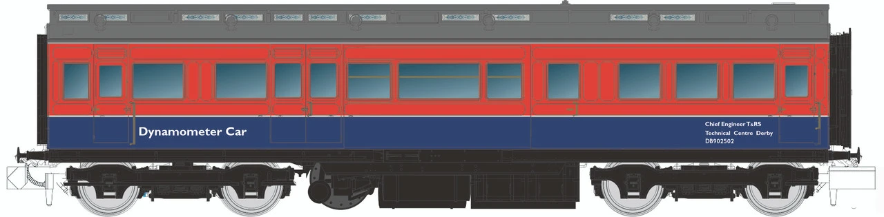 Rapido Trains N Gauge Railway Technical Centre Dynamometer Car No.DB99502 955004 1 Rapido Trains N Gauge Railway Technical Centre Dynamometer Car No.DB99502 955004