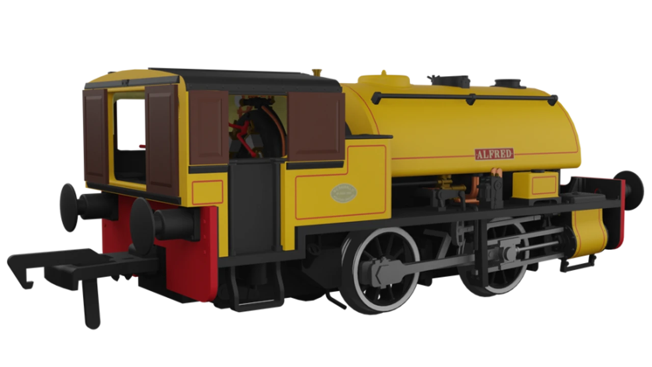 Rapido Trains OO Gauge Port Of Par Bagnall - Alfred In Port Of Par Yellow (As Preserved) DCC Ready 968004 3 Rapido Trains OO Gauge Port Of Par Bagnall - Alfred In Port Of Par Yellow (As Preserved) DCC Ready 968004 - Image 3