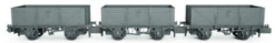 Rapido N Gauge 3x Dia 1355 7Plank Wagon - BR Grey 942015