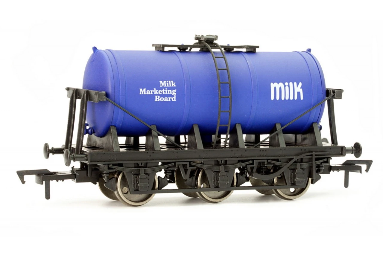 Dapol OO Gauge 6 Wheel Milk Tank MMB Model Wagon 4F-031-005 1 Dapol OO Gauge 6 Wheel Milk Tank MMB Model Wagon 4F-031-005