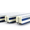 Zoukei Mura Rail HO Gauge Shinkansen 0 Series Coach Addon Set - 4 Coaches