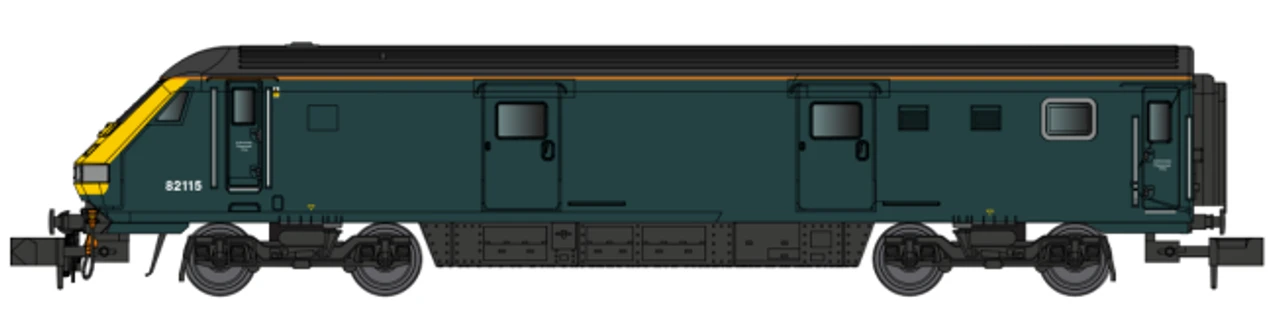 Dapol N Gauge Mk3 DVT BR Blue 82115 DCC Ready 2D-017-003 1 Dapol N Gauge Mk3 DVT BR Blue 82115 DCC Ready 2D-017-003