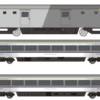 Dapol N Gauge Chiltern Railways 8pc Coach Set W DVT DCC Ready 2D-017-101