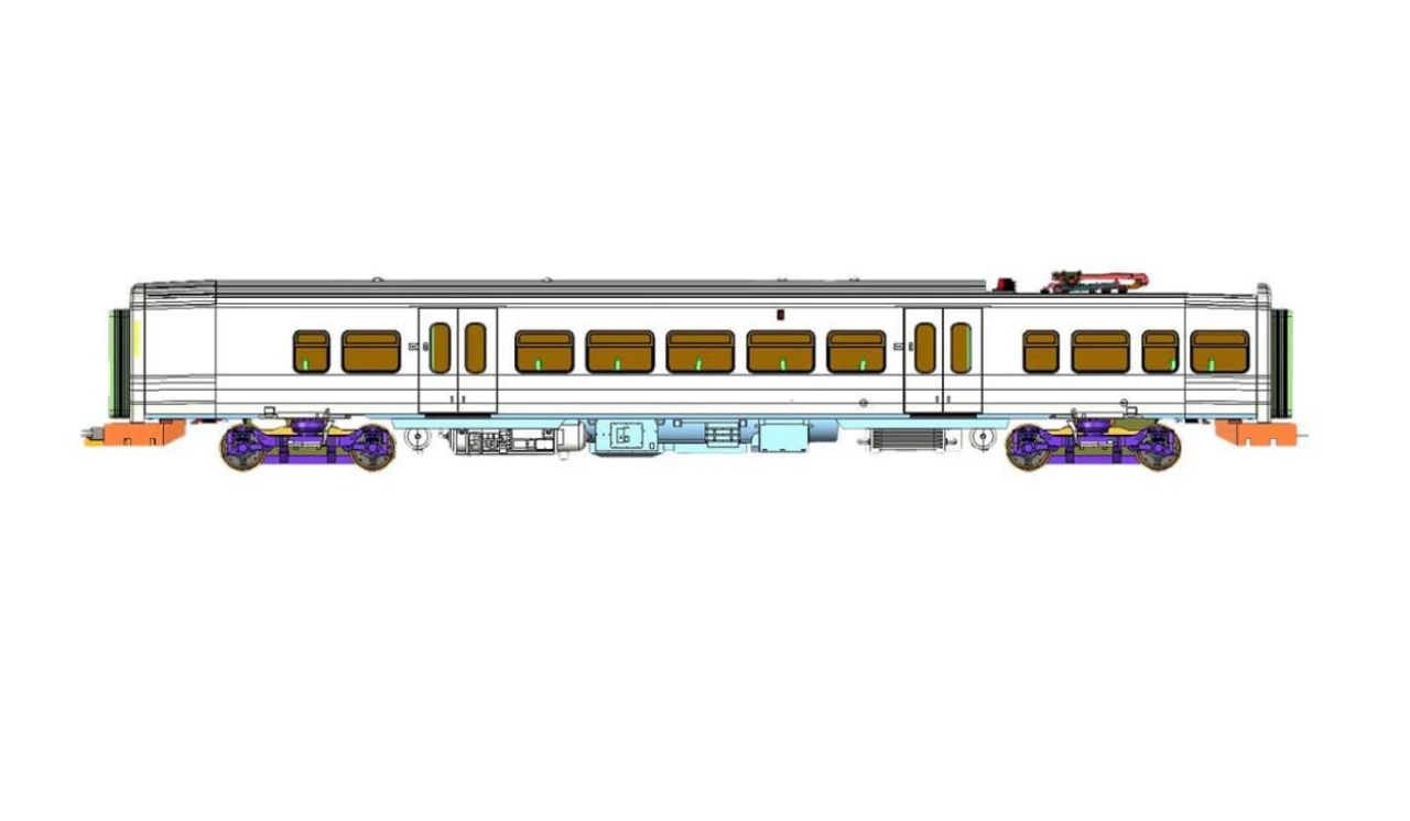 Dapol OO Gauge Class 323 3 Car EmMU Northern Trains DCC Ready 4D-323-006 4 Dapol OO Gauge Class 323 3 Car EmMU Northern Trains DCC Ready 4D-323-006 - Image 4