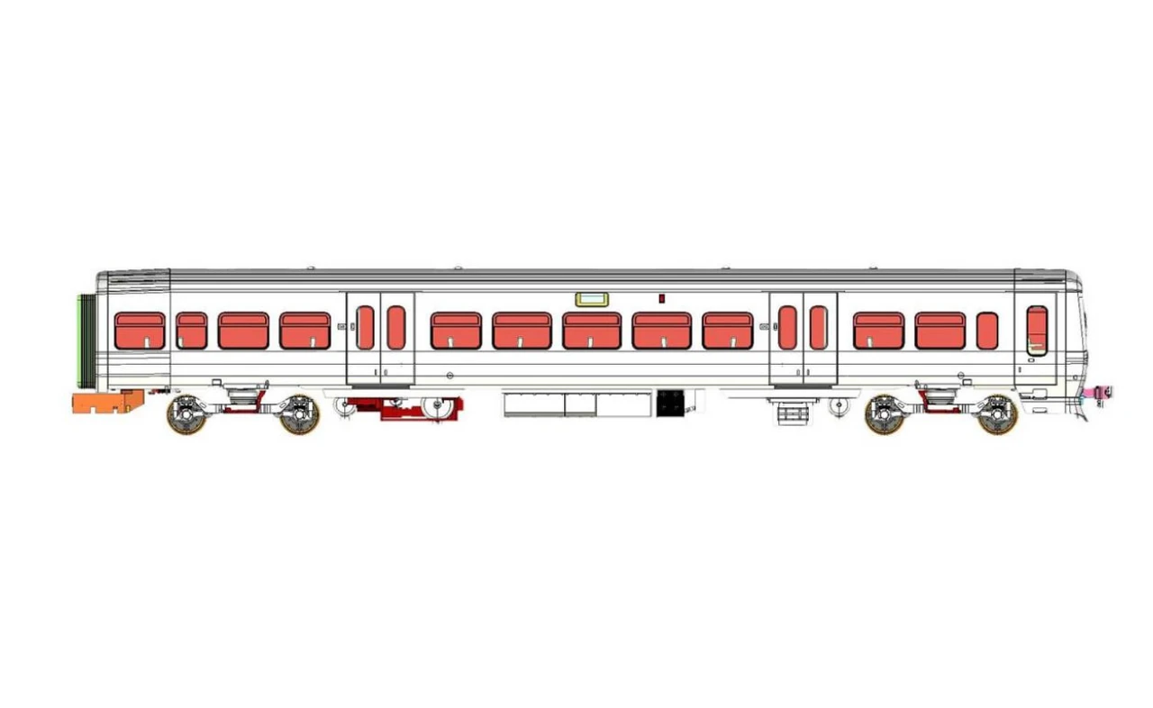 Dapol OO Gauge Class 323 3 Car EmMU Northern Trains DCC Ready 4D-323-006 5 Dapol OO Gauge Class 323 3 Car EmMU Northern Trains DCC Ready 4D-323-006 - Image 5