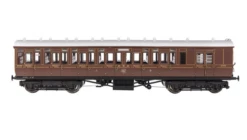 Dapol OO Gauge GWR Toplight Mainline City Lined Crimson 3rd Brake 3747 S1 4P-020-001