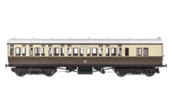 Dapol OO Gauge GWR Toplight Mainline City T Cty Choc/Cm 3rd Brake 3751 S3 DA4P-020-201