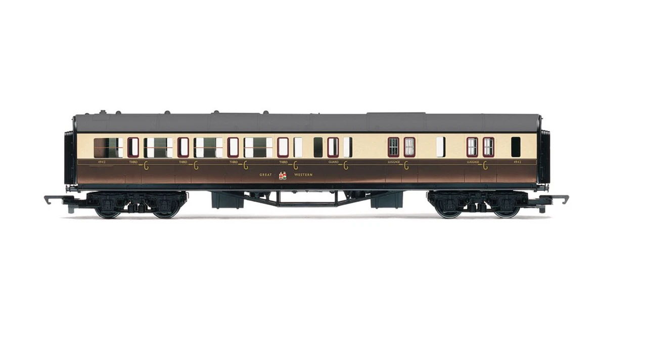 Hornby OO Gauge RailRoad GWR, Class 1000, 'County Of Merioneth' Train Pack - Era 3 R30376 3 Hornby OO Gauge RailRoad GWR, Class 1000, 'County Of Merioneth' Train Pack - Era 3 R30376 - Image 3