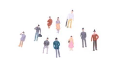 Railscenix 50 Piece Set Of Figures OO/ HO Gauge 1/76 Scale