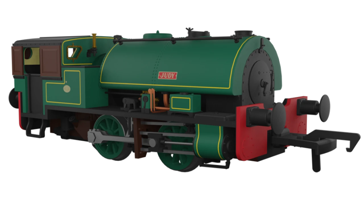 Rapido Trains OO Gauge Port Of Par Bagnall’s In Special Presentation Box Twin Pack - Lined Dark Green DCC Sound 968501 3 Rapido Trains OO Gauge Port Of Par Bagnall’s In Special Presentation Box Twin Pack - Lined Dark Green DCC Sound 968501 - Image 3