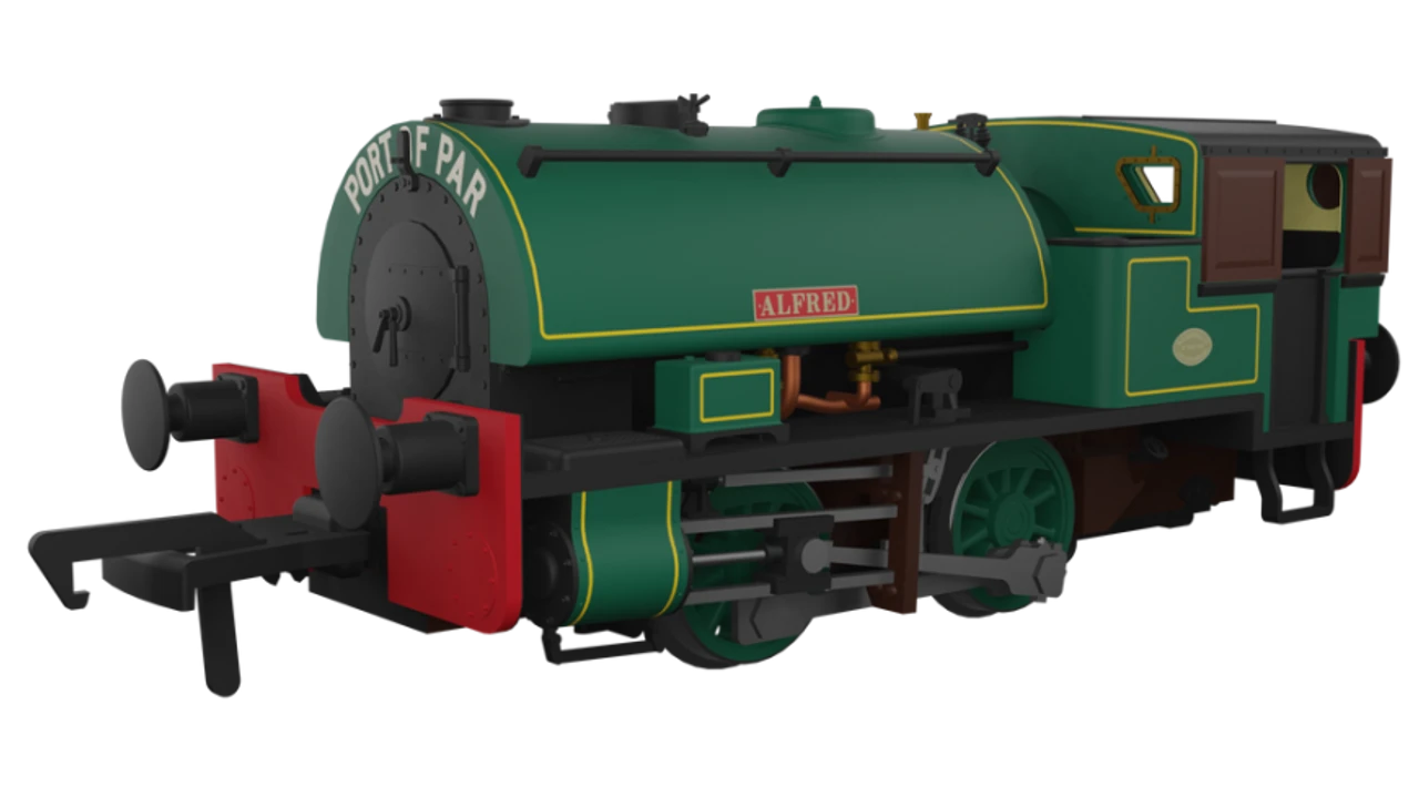 Rapido Trains OO Gauge Port Of Par Bagnall’s In Special Presentation Box Twin Pack - Lined Dark Green DCC Sound 968501 5 Rapido Trains OO Gauge Port Of Par Bagnall’s In Special Presentation Box Twin Pack - Lined Dark Green DCC Sound 968501 - Image 5