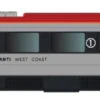 Dapol N Gauge Class 221 DEMU 221 115 Avanti West Coast Red Power Car DCC Ready Model Train 2D-023-005
