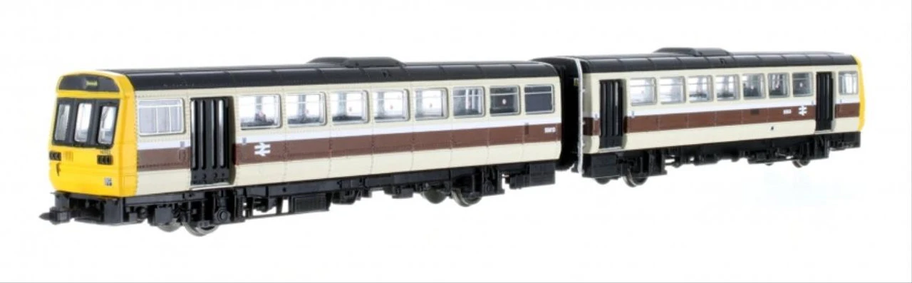 Dapol N Gauge Class 142 022 BR GWR Chocolate/Cream 2D-142-003 1 Dapol N Gauge Class 142 022 BR GWR Chocolate/Cream 2D-142-003