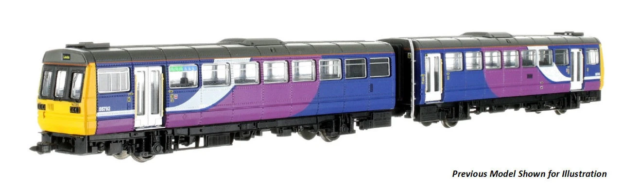Dapol N Gauge Class 142 024 Northern Rail 2D-142-006 1 Dapol N Gauge Class 142 024 Northern Rail 2D-142-006