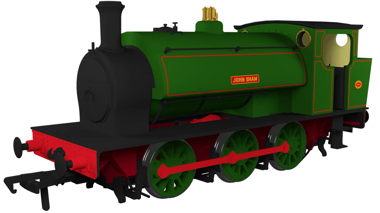 Rapido Trains OO Gauge 16" Hunslet - No. 2375/1942 John Shaw, NCB Lined Green - DCC Ready 903016 1 Rapido Trains OO Gauge 16" Hunslet - No. 2375/1942 John Shaw, NCB Lined Green - DCC Ready 903016