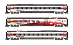 Lima HO Gauge SBB RABe503 Coach Set (3) VI 4671