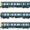 Heljan OO Gauge Class 104 3 Car DMU M50472/M59180/M50524 BR Blue Blackpool 1454