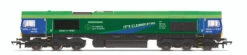 Hornby OO Gauge GBRf, HS2 Class 66, Co-Co, 66796 'The Green Progressor' - Era 11 R30151