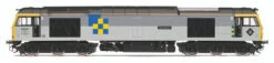 Hornby OO Gauge BR, Class 60, Co-Co, 60001 'Steadfast' - Era 8 R30156