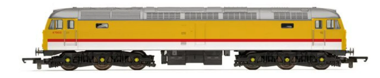Hornby OO Gauge RailRoad Plus BR Infrastructure, Class 47, Co-Co, 47803 - Era 8 R30186 2 Hornby OO Gauge RailRoad Plus BR Infrastructure, Class 47, Co-Co, 47803 - Era 8 R30186 - Image 2