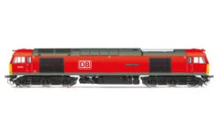 Hornby OO Gauge Locomotive DB Cargo UK, Class 60, Co-Co, 60062 'Stainless Pioneer' - Era 11 R3885