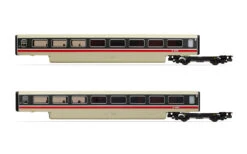 Hornby OO Gauge Coach Packs BR, Class 370 Advanced Passenger Train 2-car TRBS Coach Pack, 48403 + 48404 - Era 7 R40012