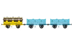 Hornby OO Gauge L&MR, Carriage And ‘Times’ Coach Pack – Era 1 R40372