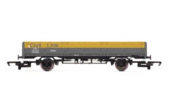 Hornby OO Gauge RailRoad Civil Link, 'ZDA' 45 Ton Open 'Squid' Wagon, 100065 - Era 8 R60230