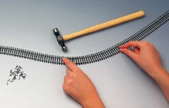 Hornby OO Gauge Flexible Track (970mm) R621