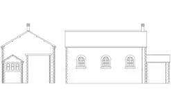 Hornby OO Gauge GWR Dunster Goods Shed R7392