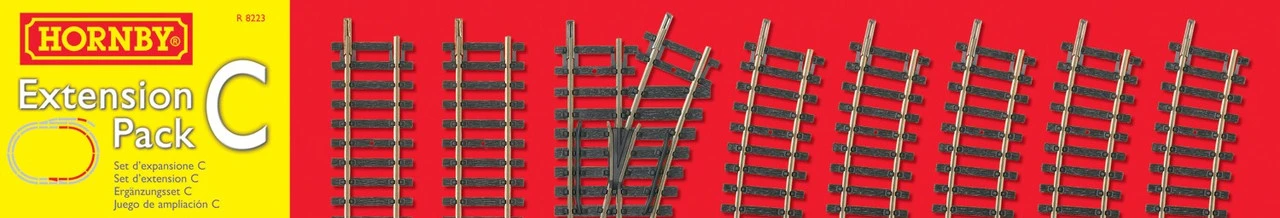 Hornby OO Gauge Extension Pack C R8223 1 Hornby OO Gauge Extension Pack C R8223