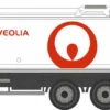 Oxford Diecast OO Veolia Dennis Eagle Olympus Refuse Truck 76DE002