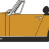 Oxford Diecast OO MG Midget MkIII Bronze Yellow 76MGM002